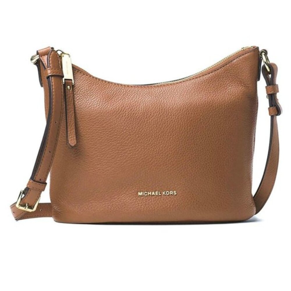 Michael Kors Tan Leather Shoulder Bag